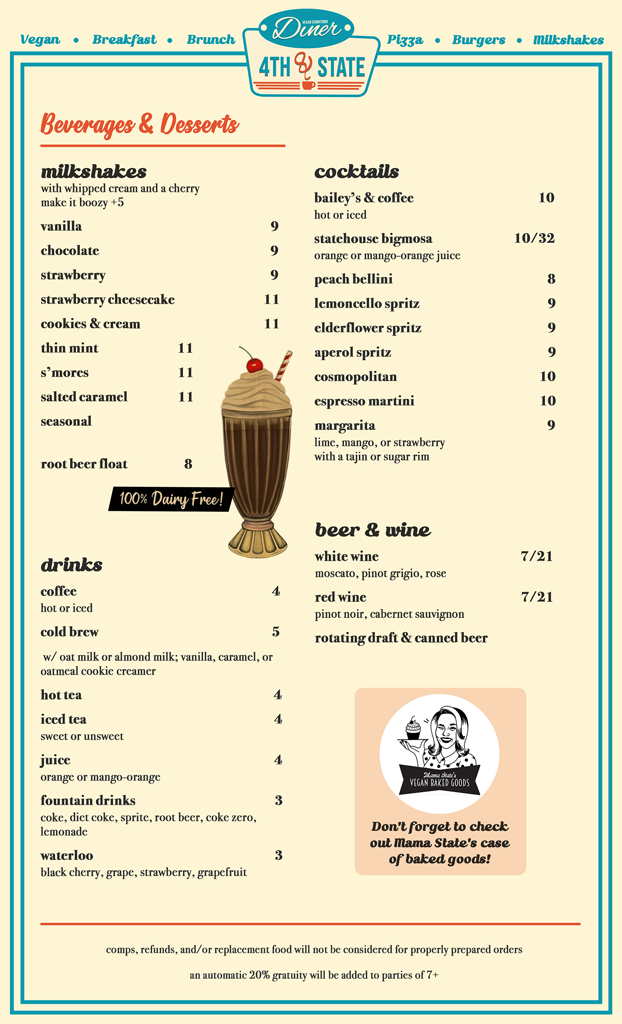 State Restaurant Menu Home Contact Us Menu Gift card Location & Hours